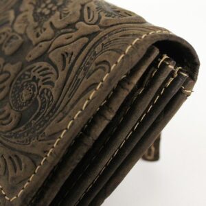 Portemonnaie Liane XL Jockey Club Detailaufnahme