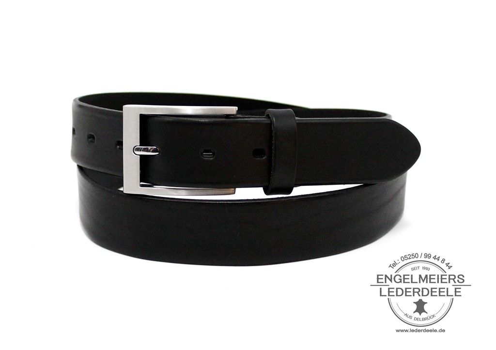 Herrengürtel Marc Green Belts schwarz Produktansicht