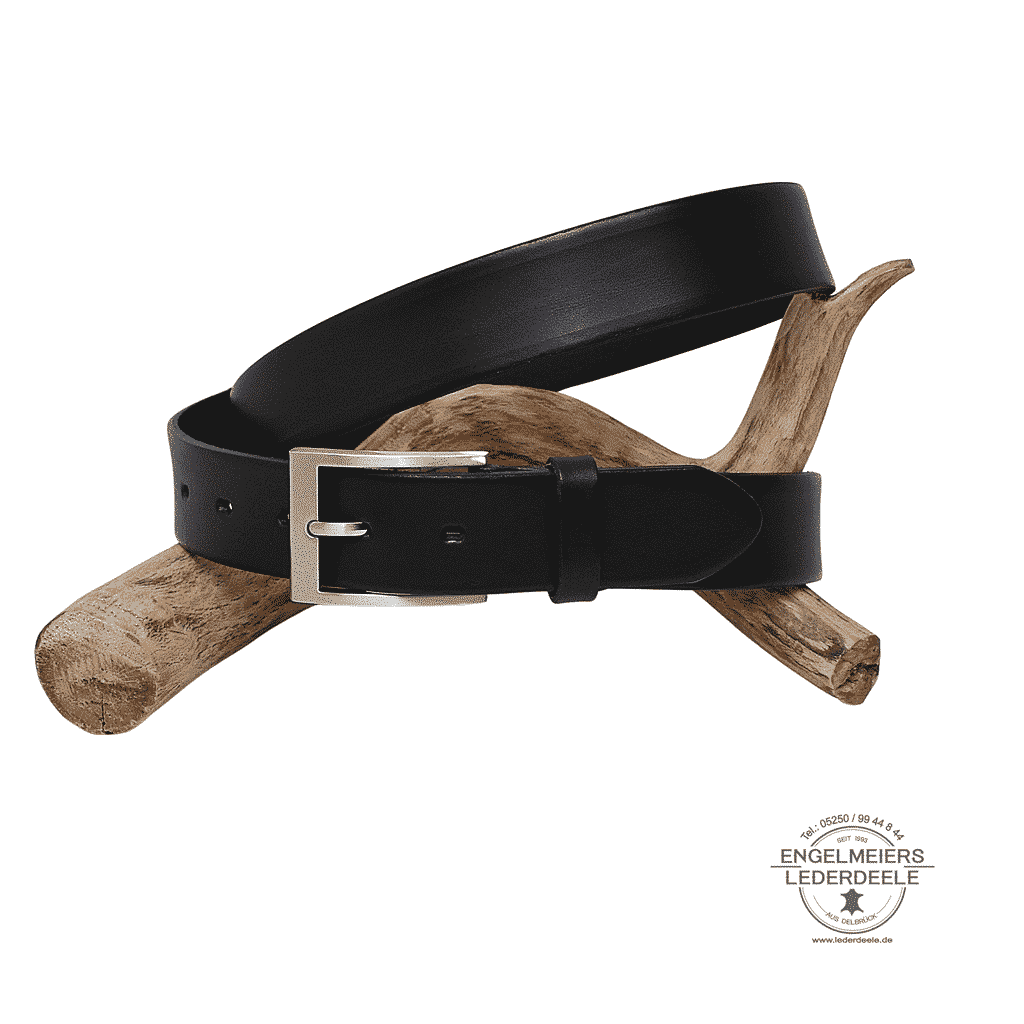 Herrengürtel Marc Green Belts schwarz Schaltfläche