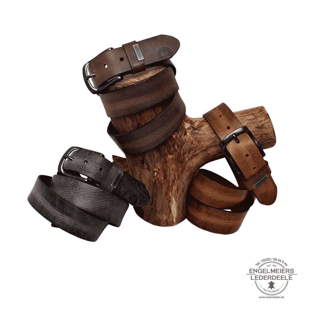 Herrengürtel Robin Green Belts Gruppenansicht