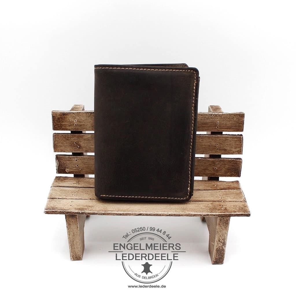 Jockey Club Portemonnaie- 8200-02-1 Toro Riegelbörse Hoch Jockey Club braun Produktansicht