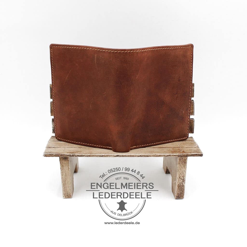 Toro Portemonnaie Hoch Jockey Club cognac Produktansicht