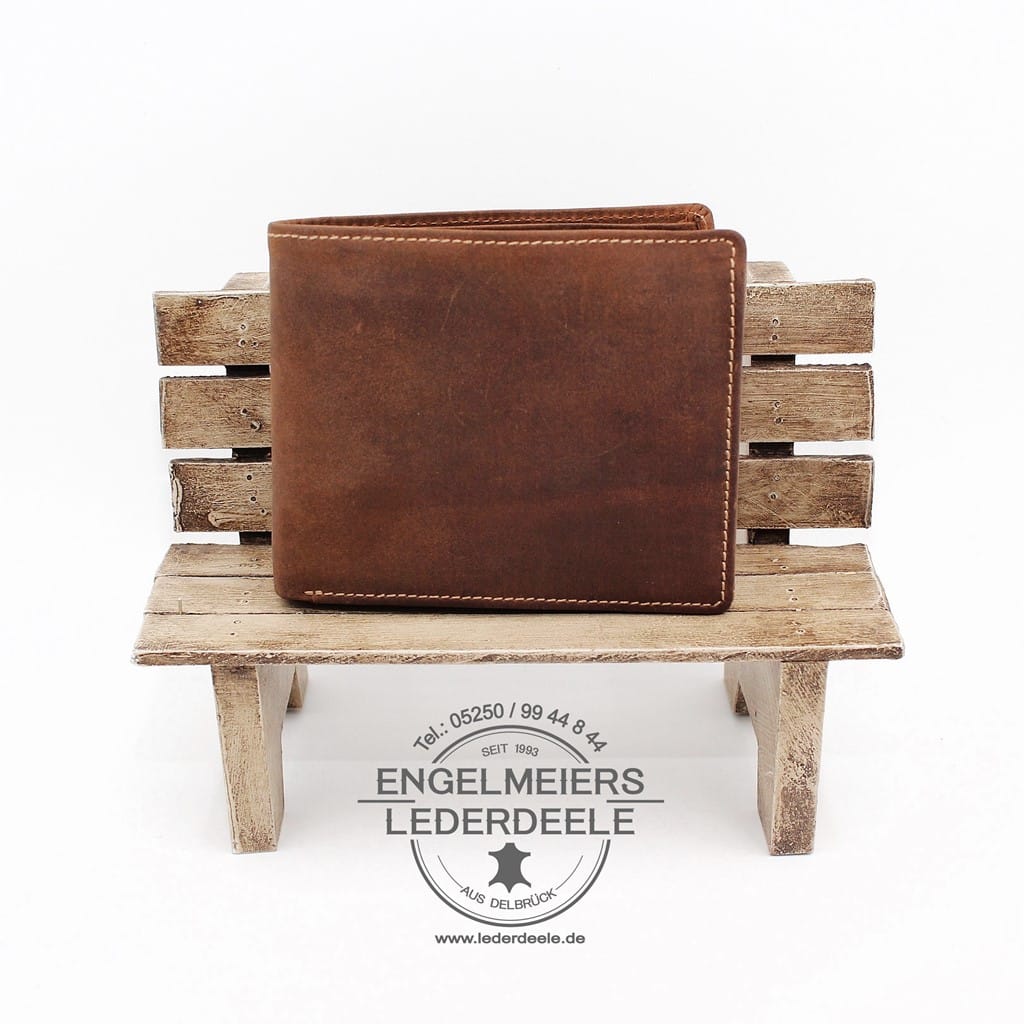 Jockey Club Portemonnaie- 8205-25-1 Toro Riegelbörse Quer Jockey Club cognac Produktansicht