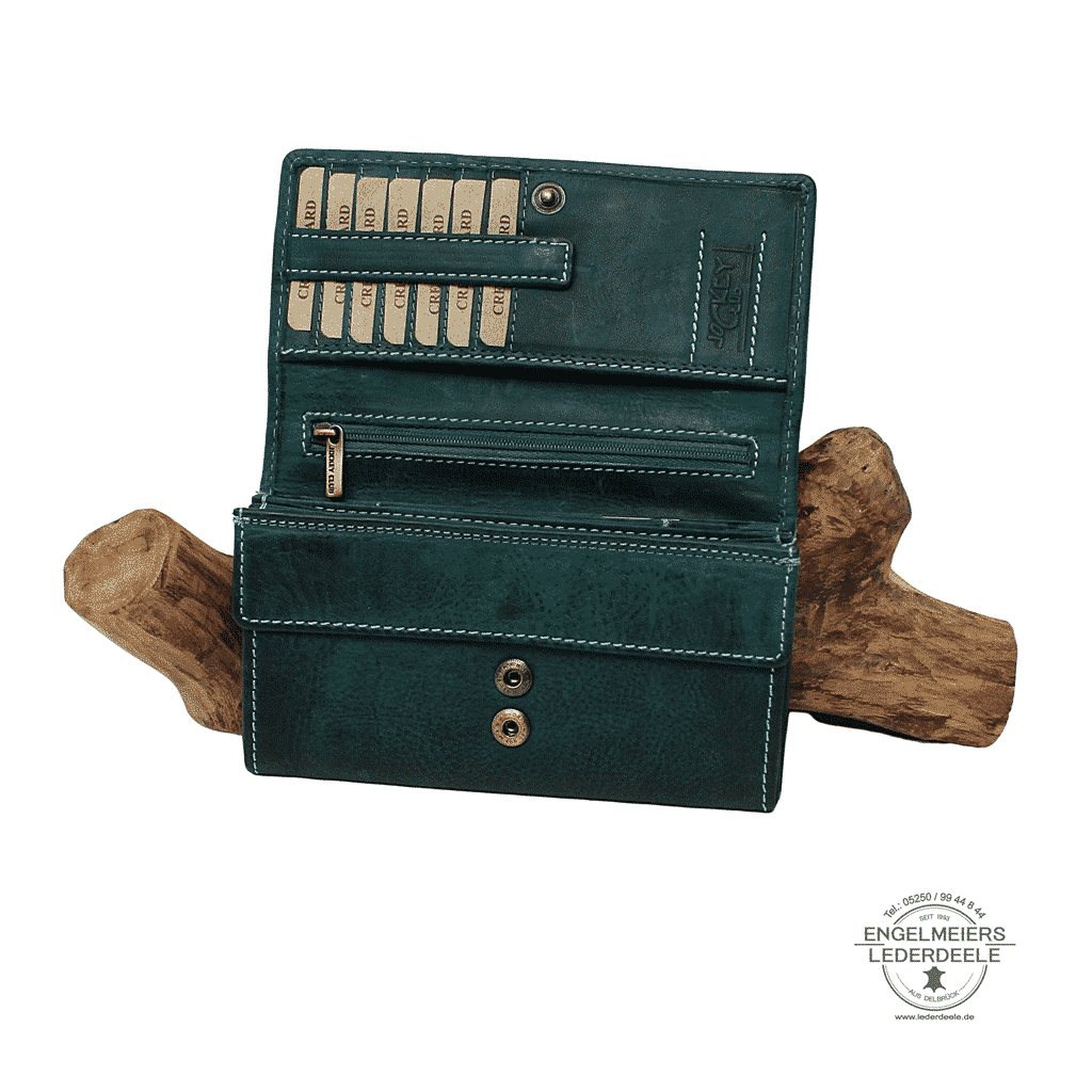 Jockey Club Portemonnaie - 8225-38- H2 Toro Portemonnaie XL Jockey Club petrol Produktansicht