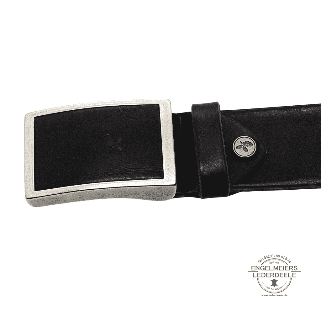 GB- Welton-10- 4 Herrengürtel Welton Green Belts schwarz Schließe