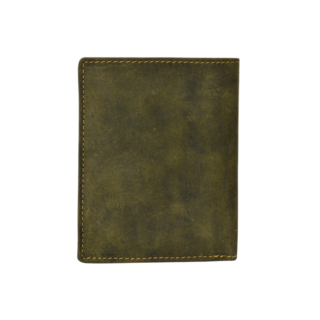 Greenburry Vintage Geldbörse Wildschwein Hochformat, Portemonnaie, Naturleder, Boar grün, Waldgrün. Lederdeele Delbrück, Paderborn. Lederwaren Ostwestfalen, 07 Greenburry Geldbörse Wildschwein Hochformat aus der Vintage Hunting Kollektion. Portemonnaie mit Motiv auf der Vorderseite, Wildschwein. Für Jäger. Naturbelassenes Rindleder, unsed Look. Farbe grün, Waldgrün, slow Fashion. Lederwaren Ostwestfalen, Lederdeele Delbrück Paderborn. Ansicht Rückseite Leder