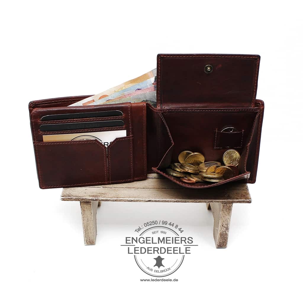 J- 8404-braun- 6 Rind-Anilin Ausleger Quer - Innenaufnahme Colorado Kollektion