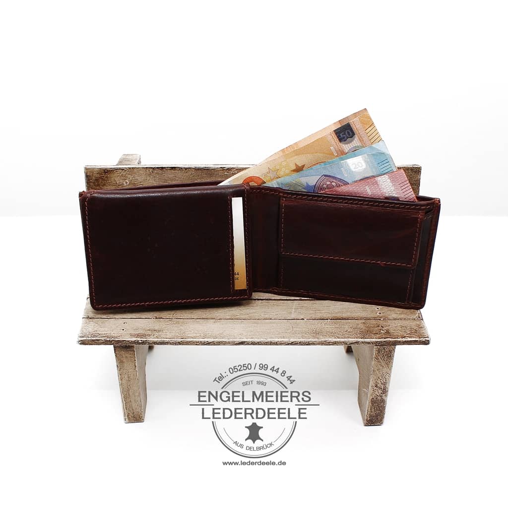 J- 8407-braun- 3 Rind-Anilin MINI Innenansicht Colorado Kollektion