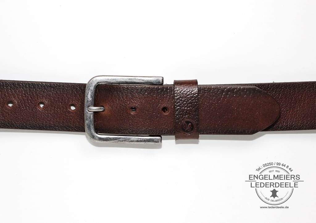 Herrengürtel Dave Green Belts braun Produktansicht