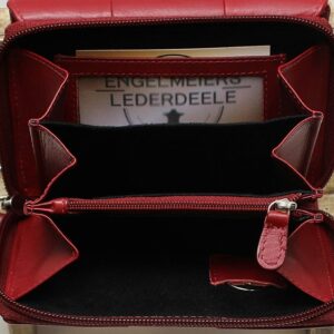 elegante Geldbörse Damen Jockey Club Detailaufnahme