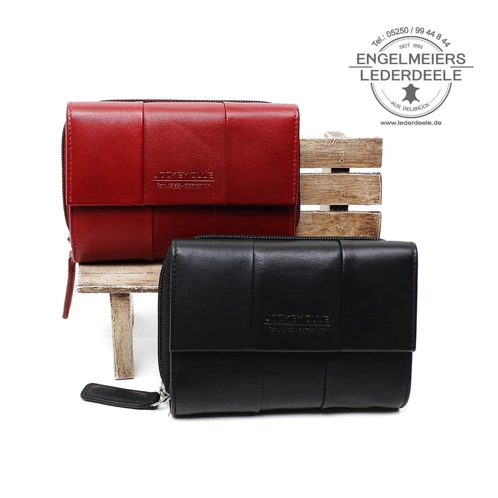 J- 1562-GRUPPE- 1 elegante Geldbörse Damen Jockey Club Gruppenbild