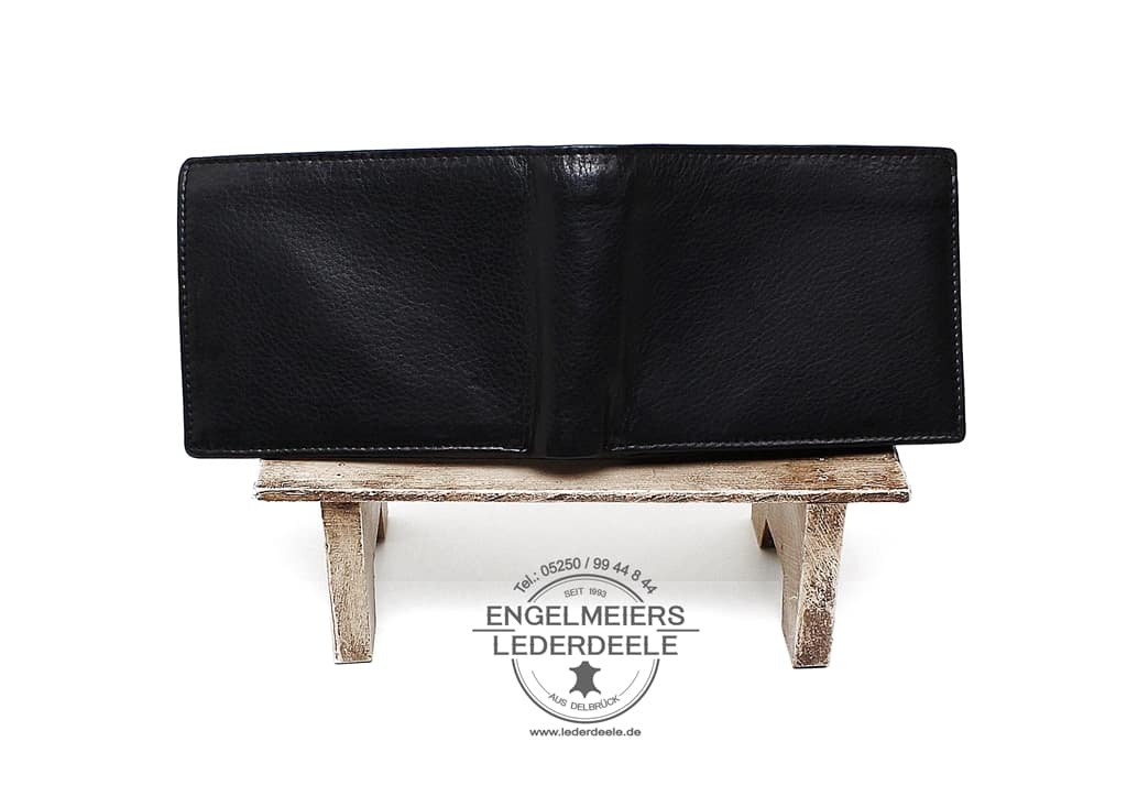 Riegelbörse Massala Jockey Club schwarz Produktansicht