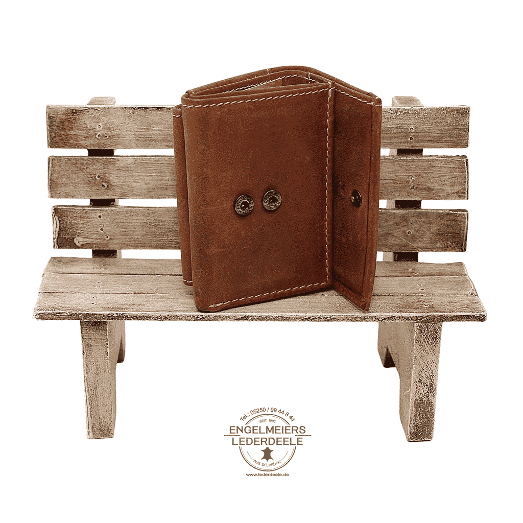 J- 8224-25- 5 kleine Wickelbörse Jockey Club cognac Produktansicht