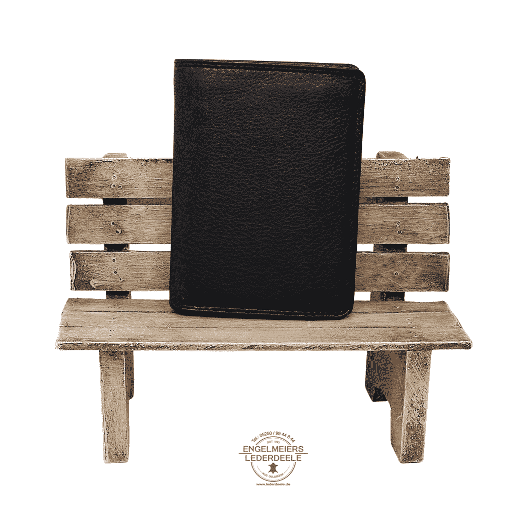 Jockey Club Portemonnaie- 8343-01- 1 Basic Portemonnaie RFID Hochformat Jockey Club schwarz Produktansicht