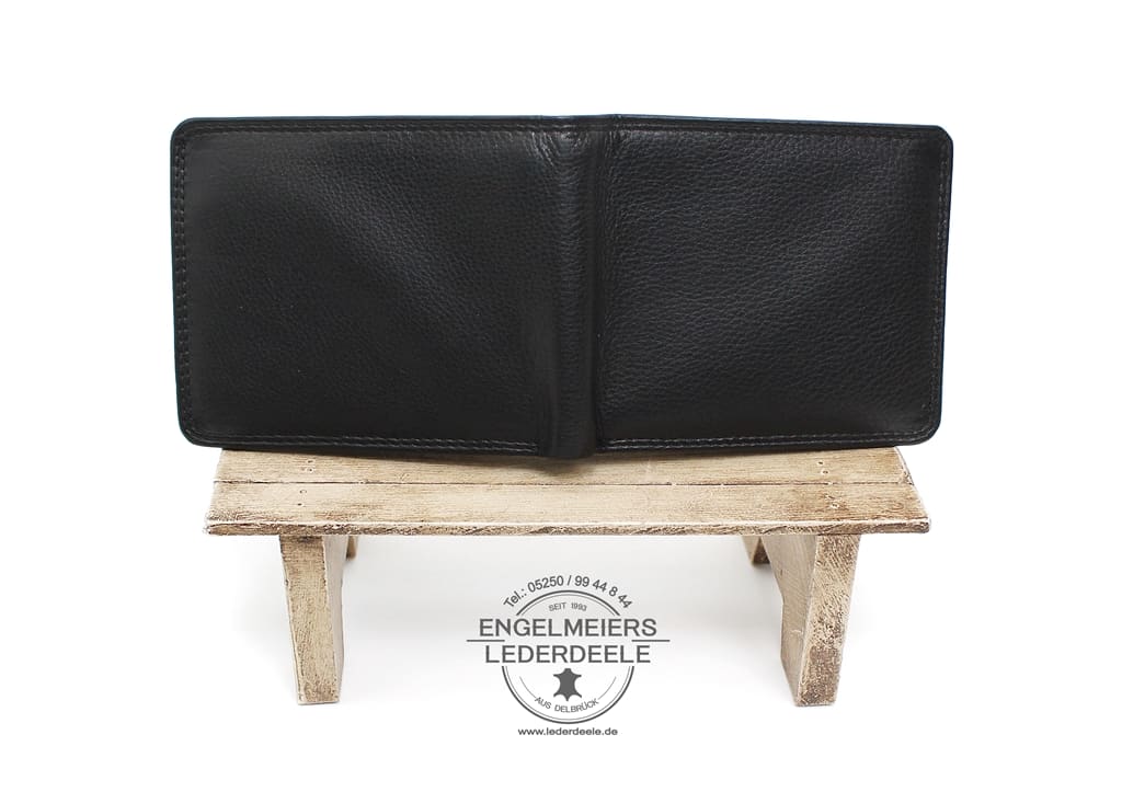 Jockey Club Portemonnaie - 8346-01-2 Basis Portemonnaie RFID Jockey Club schwarz Produktansicht