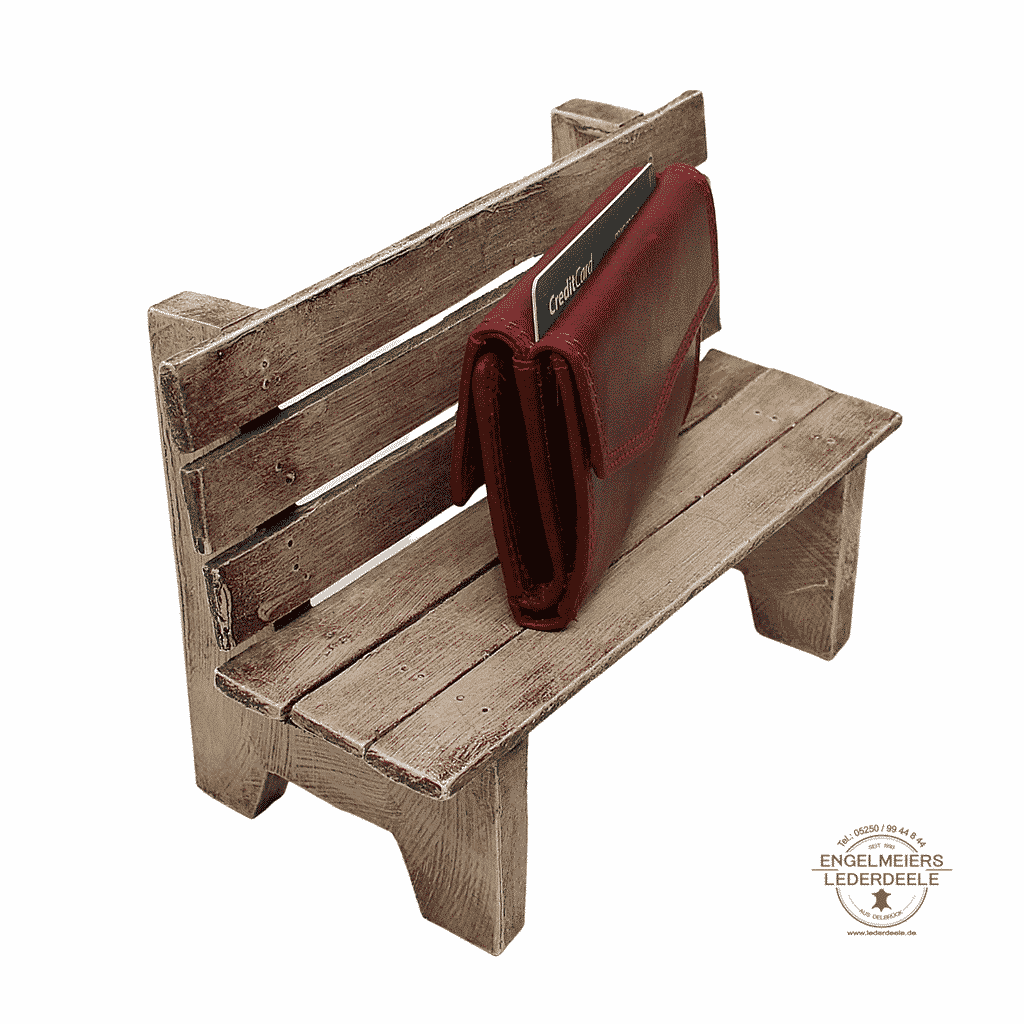 Jockey Club - 8073-10- 4 Wende Portemonnaie midi Jockey Club kirsch-rot/berry Produktansicht