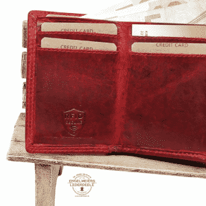 Wende Portemonnaie midi Jockey Club Detailaufnahme