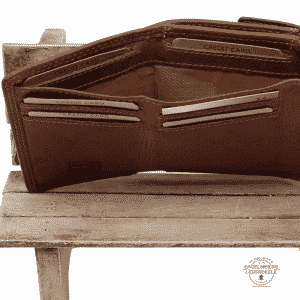 Wende Portemonnaie midi Jockey Club Detailaufnahme