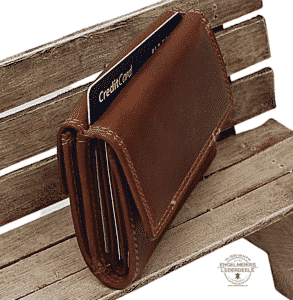 Wende Portemonnaie midi Jockey Club Detailaufnahme