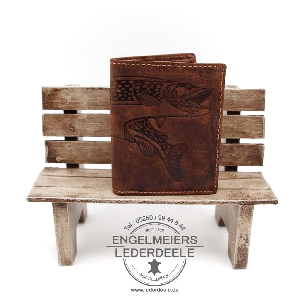 Jockey Club - 1458-25-1 Portemonnaie Hecht midi Jockey Club cognac Produktansicht