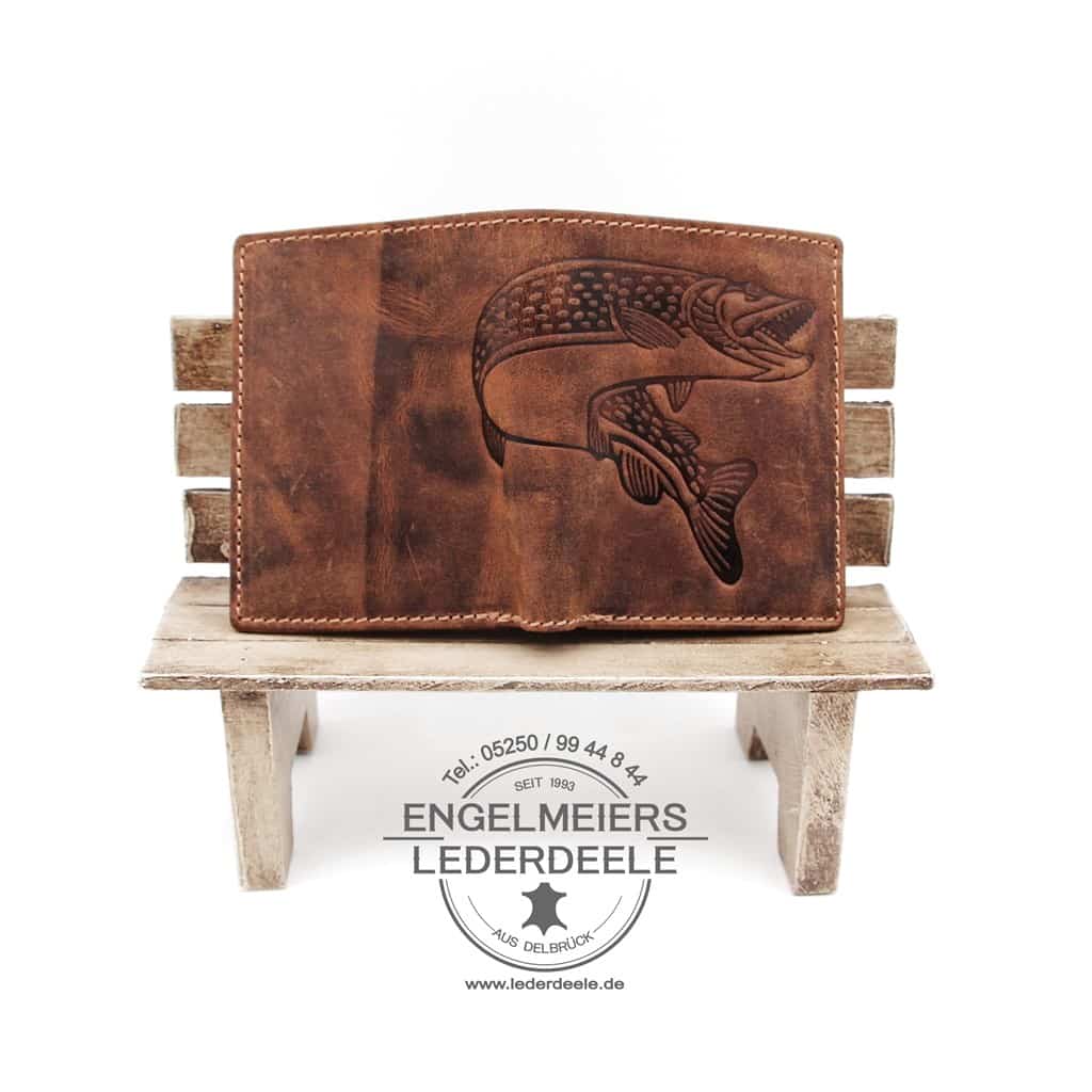 Jockey Club - 1458-25-2 Portemonnaie Hecht midi Jockey Club cognac Produktansicht