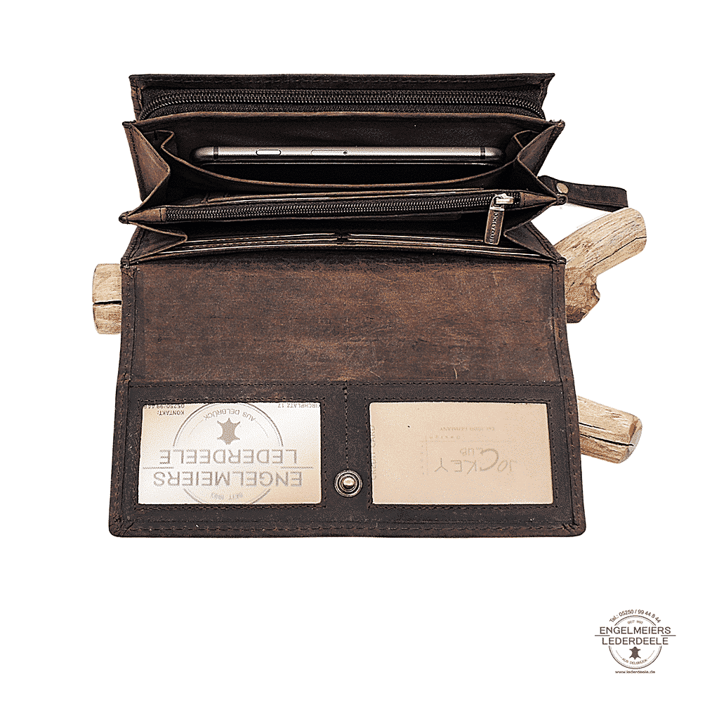 Portemonnaie Kolibri Jockey Club braun Produktansicht