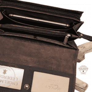 Portemonnaie Kolibri Jockey Club braun Handyfach