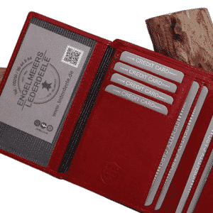 Kreditkartentasche RFID Jockey Club Detailaufnahme