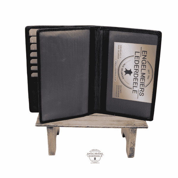 Brieftasche Klassik Jockey Club schwarz Produktansicht