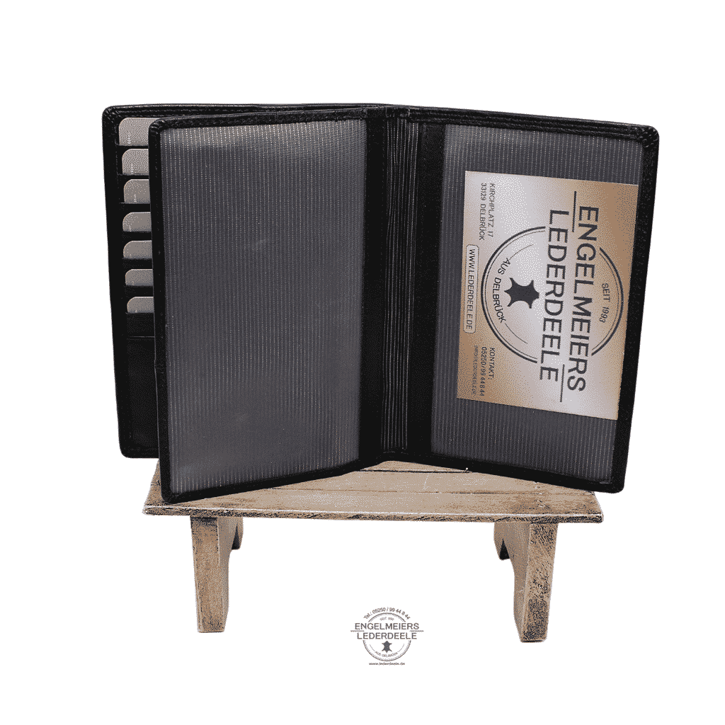Jockey Club - 4104-01-4 Brieftasche Klassik Jockey Club schwarz Produktansicht
