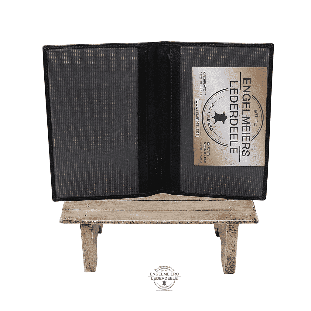 Jockey Club - 4106-01- 3 Brieftasche Basic Jockey Club schwarz Produktansicht