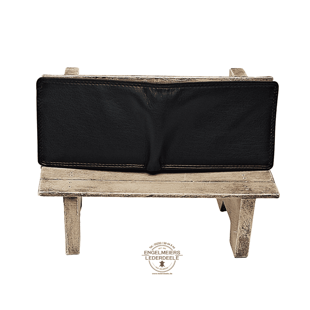 Jockey Club - 8347-01- 2 Basic Portemonnaie RFID midi Querformat Jockey Club schwarz Produktansicht