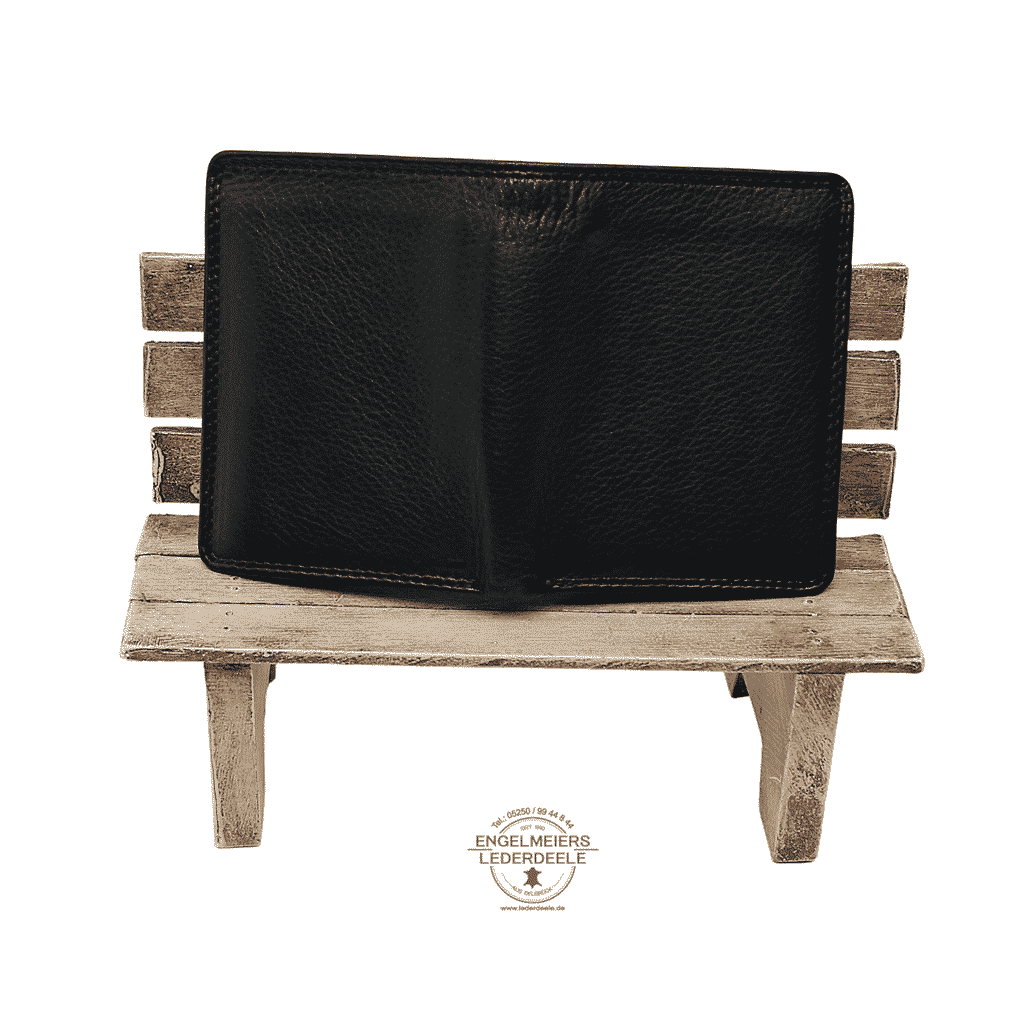 Jockey Club - 8348-01- 2 Basic Portemonnaie RFID midi Hochformat Jockey Club schwarz Produktansicht