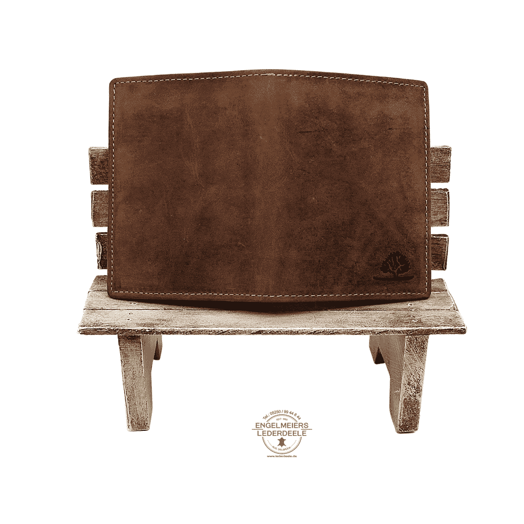 Green Burry Leder Portemonnaie, Lederdeele Engelmeier Lederwaren Delbrück- 1794 B-25- 2 Kartenetui Standard Sattelbraun Green Burry Produktansicht