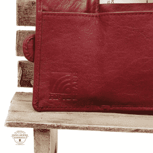 kleines Leder Portemonnaie RFID mit Gürtelschlaufe von Jockey Club. Geldbörse für die Hosentasche, auch als Kinder Portemonnaie geeignet, mit Kartenfach
