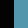 Farbe schwarz-hellblau