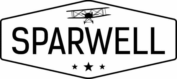 Logo Lederwaren Sparwell. Lederdeele Engelmeier Delbrück_Lederwaren Ostwestfalen