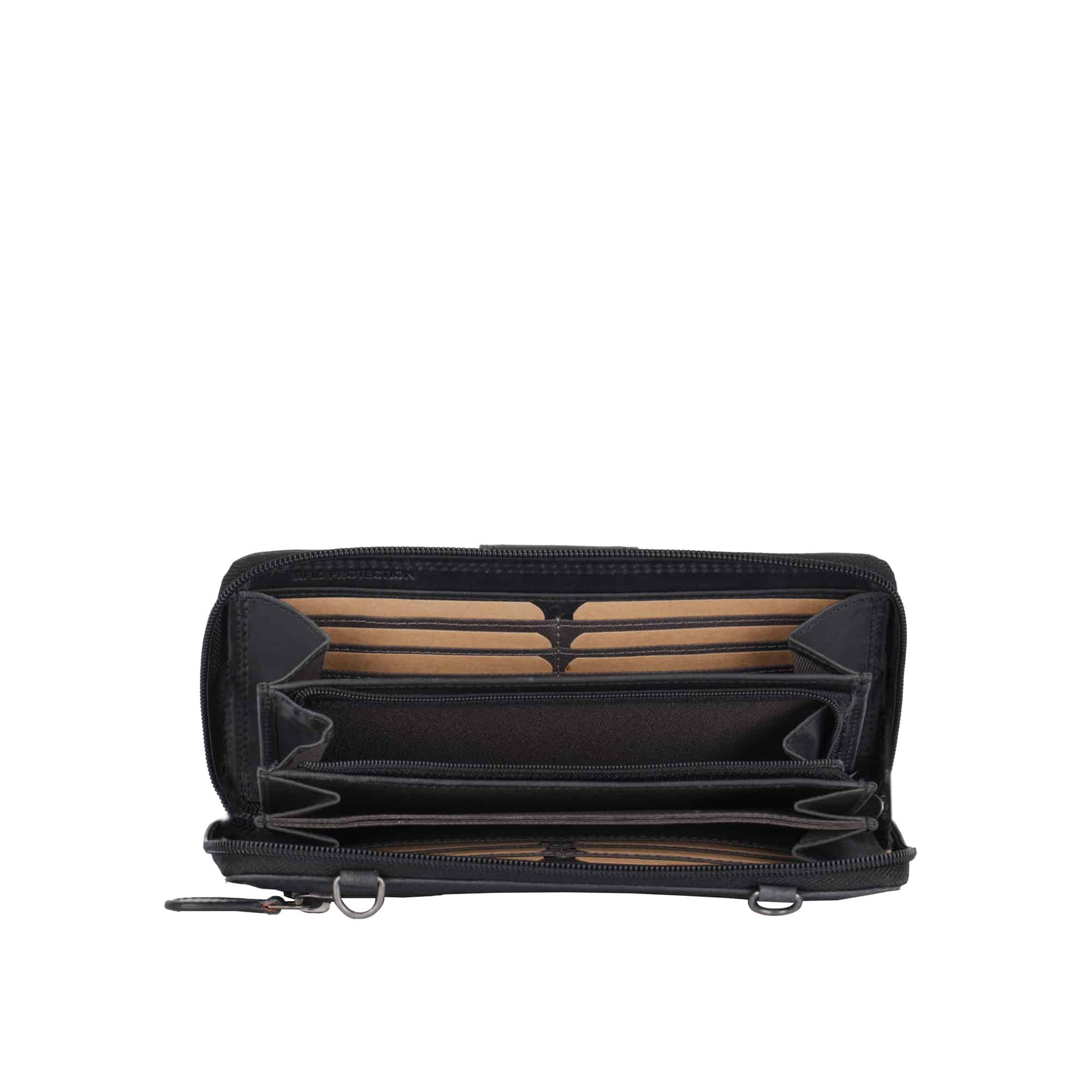 Handytasche mit Geldbörse von Sparwell_Kreative Kadence_schwarz_Portemonnaie_Smartphone_Damen_Umhängetasche_Lederdeele Delbrück_02 Handytasche mit Geldbörse Kreative Kadence von Sparwell. Ledertasche mit Portemonnaie und Handyfach für Smartphone. Farbe schwarz. Lederwaren Ostwestfalen. Lederdeele aus Delbrück. Ansicht Innenansicht