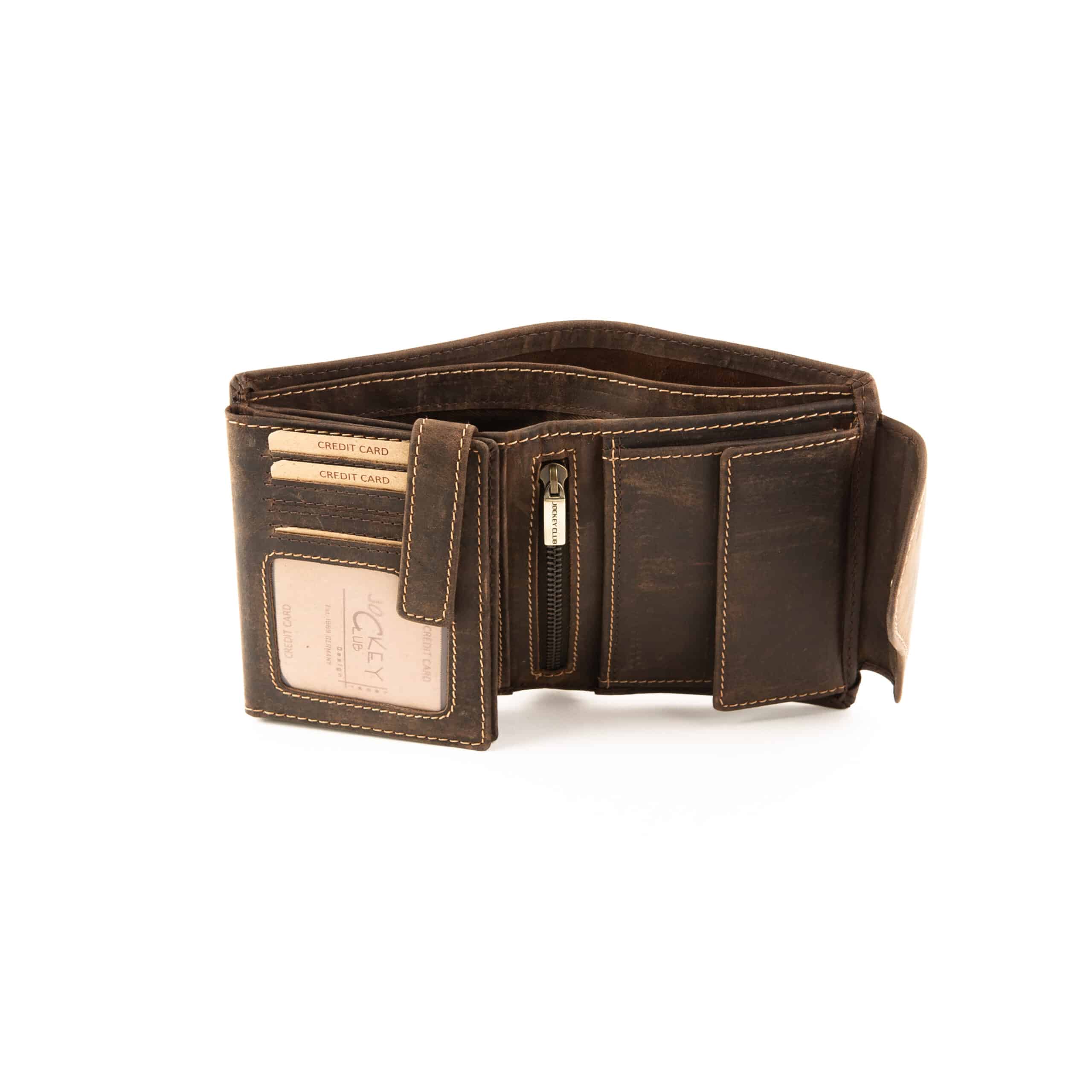 Jockey CLub Toro Kombibörse_Portemonnaie_Riegelbörse_RFID_Rindleder_Hochformat_Geldbörse_braun_Lederwaren_OstwestfalenLederdeele_Delbrück_Paderborn_05 Jockey Club Toro Kombibörse aus Rindleder. Geldbörse im Hochformat mit Innenriegel und Außenriegel. Echtleder Portemonnaie, Slow Fashion. Farbe braun. Lederwaren Ostwestfalen, Lederdeele aus Delbrück Paderborn. Ansicht Innenansicht