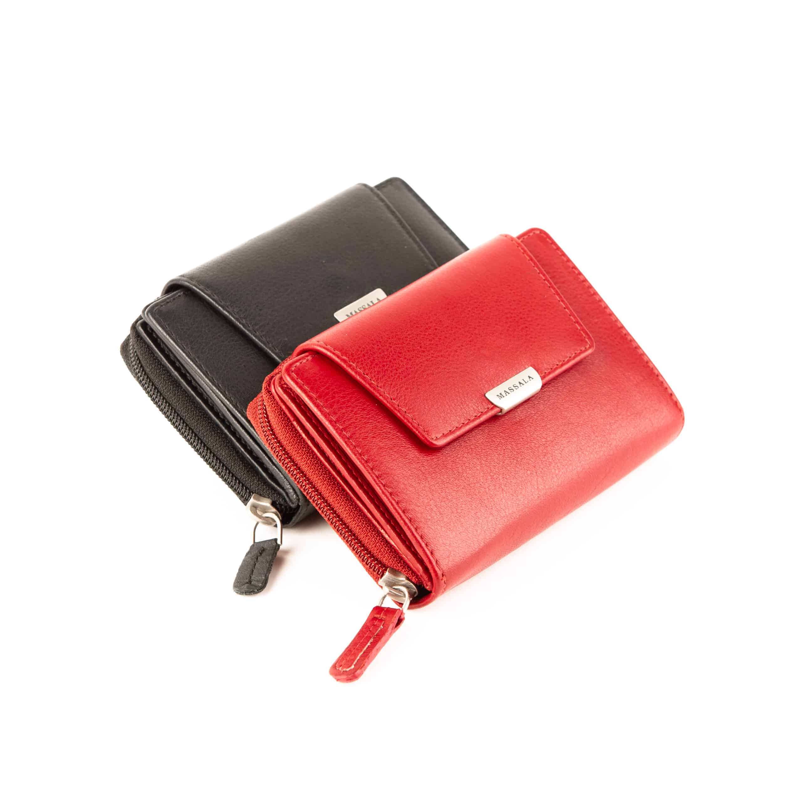 Jockey Club Massala Damenbörse, Portemonnaie aus Rindleder mit RFID Schutz. Geldbörse für Damen mit Reißverschluss. Lederwaren Ostwestfalen, Lederdeele aus Delbrück Paderborn. Ansicht Gruppenbild