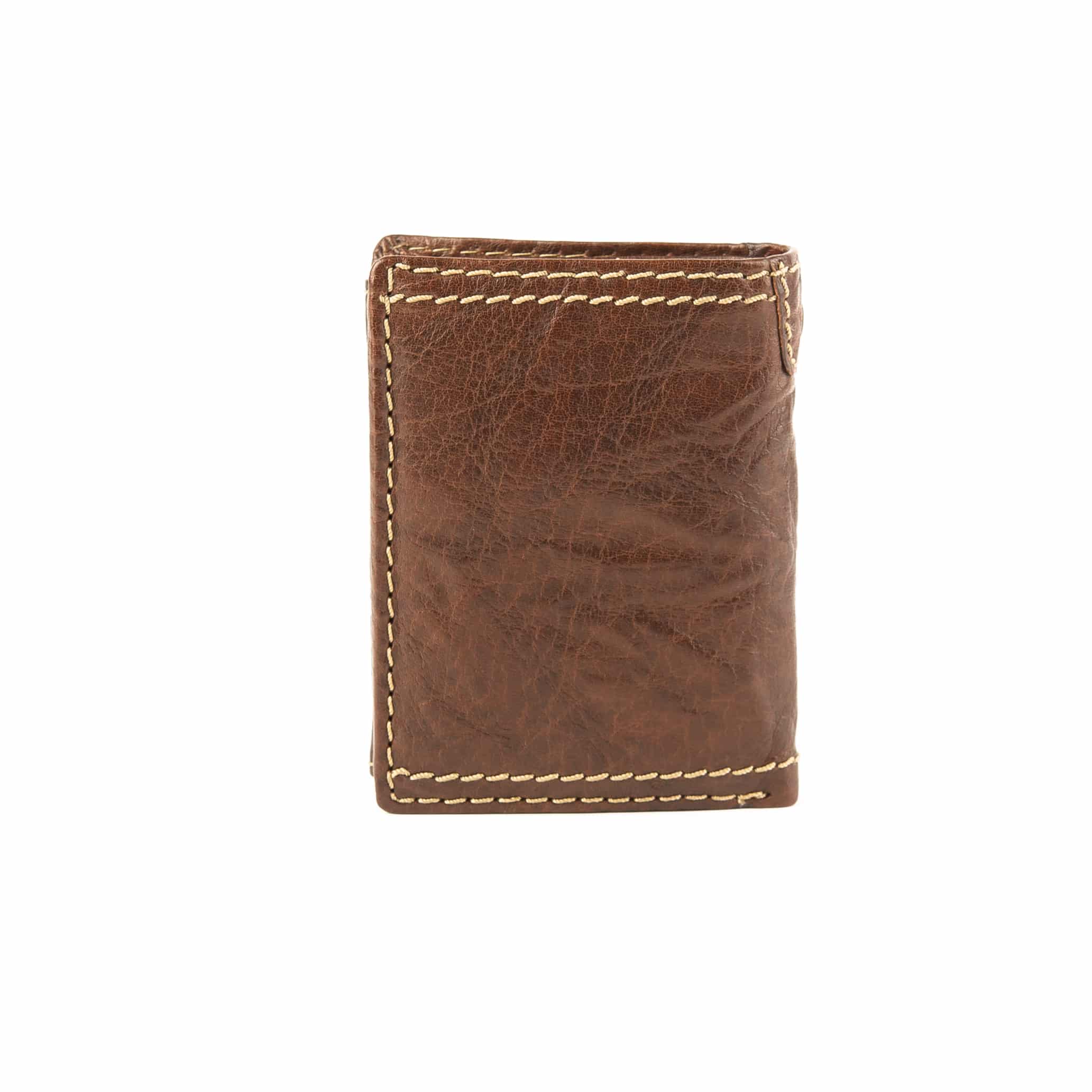 Jockey Club Riegelbörse Buffalo Hochformat_Geldbörse_Büffelleder_Portemonnaie_Leder_Herren_braun_Lederwaren_Ostwestfalen_Delbrück_Paderborn_04 Jockey Club Riegelbörse Buffalo im Hochformat. Leder Geldbörse für Herren aus festem Büffelleder. Echtleder Portemonnaie mit Öse. Farbe braun. Lederwaren Ostwestfalen, Lederdeele aus Delbrück Paderborn. Ansicht Rückseite