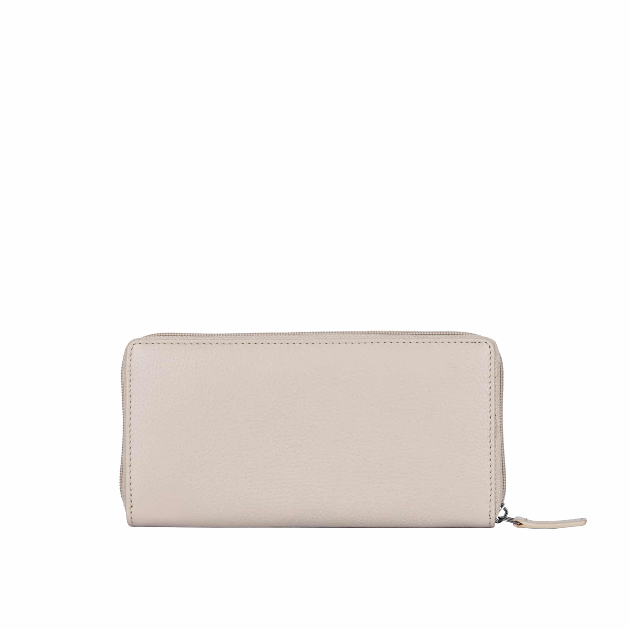 Bellicci Damenbörse Cambrie, langes Portemonnaie Damen, Reißverschluss, Rindleder, RFID, beige, Echtleder SLow Fashion_Lederwaren Ostwestfalen, Lederdeele Delbrück Paderborn_04 Bellicci Damenbörse Cambrie aus feinem Rindleder. Lange Geldbörse mit Rundum Reißverschluss. Echtleder Portemonnaie für Damen mit RFID Schutz. Slow Fashion. Farbe Beige. Lederwaren Ostwestfalen, Lederdeele Delbrück Paderborn. Ansicht Rückseite