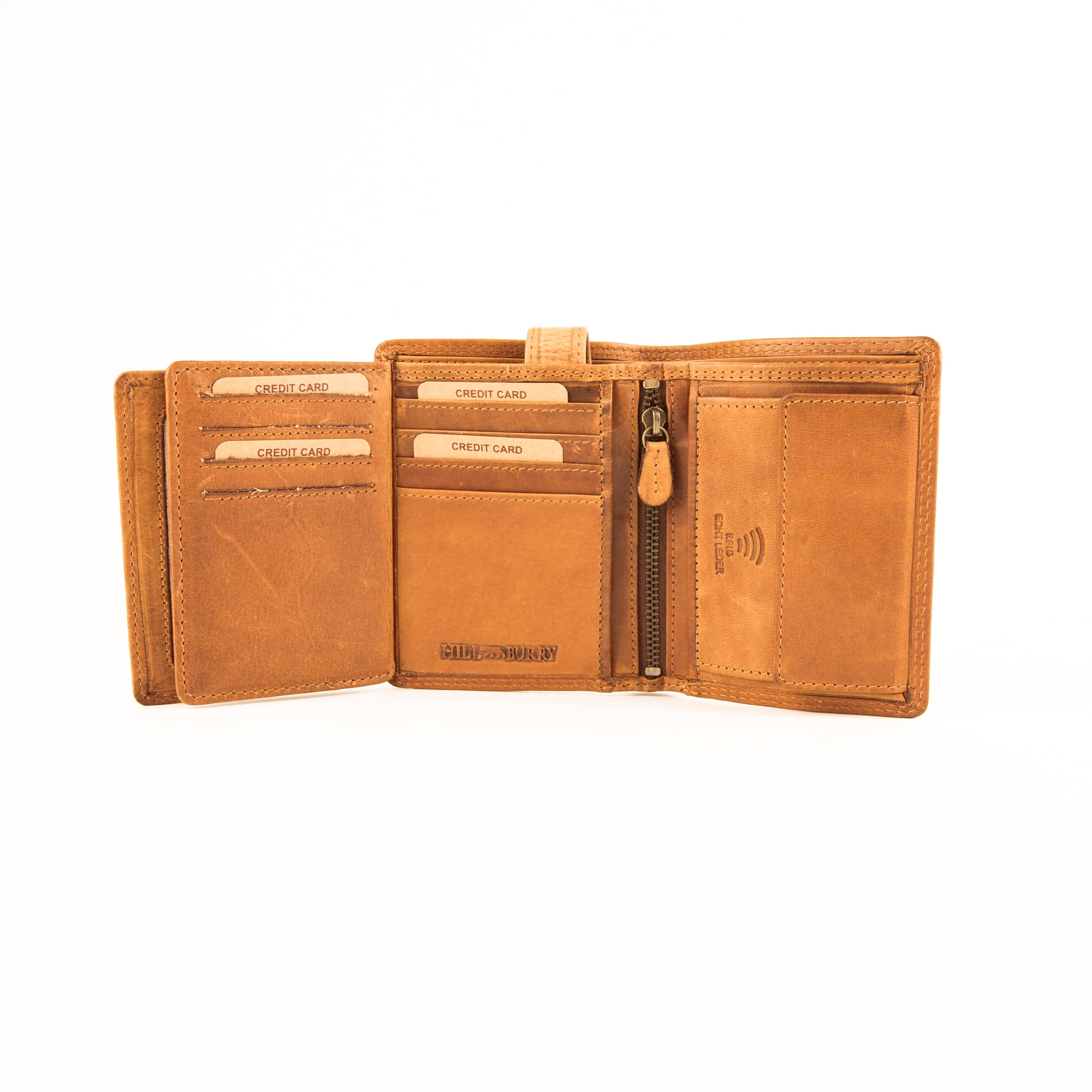 Hill Burry Geldbörse Anker_Portemonnaie_Rindleder_braun_RFID_Riegelbörse_Hochformat_Lederwaren_Ostwestfalen_Lederdeele_Delbrück_Paderborn_07 Hill Burry Geldbörse Anker aus festem, geöltem Rindleder. Portemonnaie im Hochformat, Slow Fashion Leder, RFID geschützt. Farbe braun. Lederwaren in Ostwestfalen, Lederdeele Delbrück Paderborn. Ansicht Kartenfächer