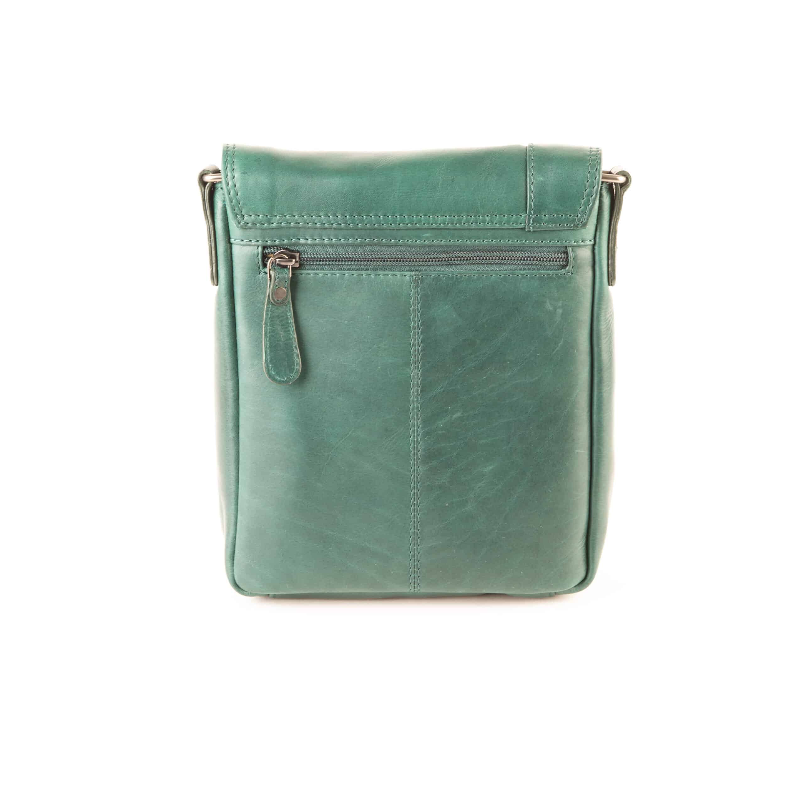 Hill Burry Umhängetasche Glattleder_Ledertasche_Tasche_Echtleder_Rindleder_petrol_Lederwaren_Ostwestfalen_Lederdeele_Delbrück_Paderborn_02 Hill Burry Umhängetasche Glattleder, Ledertasche für Damen. Rindleder Tasche mit kariertem Innenfutter aus Baumwolle. Farbe Petrol. Lederwaren Ostwestfalen, Lederdeele Delbrück Paderborn. Ansicht Rückseite